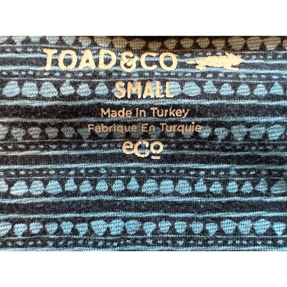 Toad and Co Blue Mini Dress Size Small - Picture 4 of 4